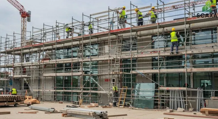 Scaffolding for Aluminium Glass Contracting UAE