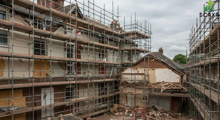 Scaffolding for Demolation Work UAE