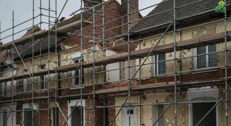 Scaffolding for Demolation Work UAE