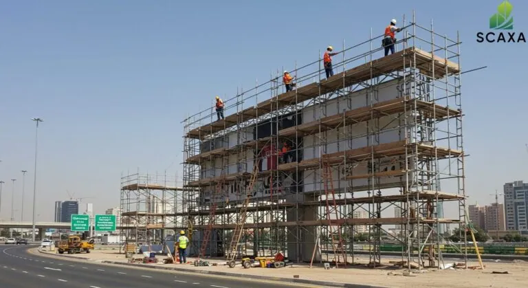 Scaffolding for Signboards