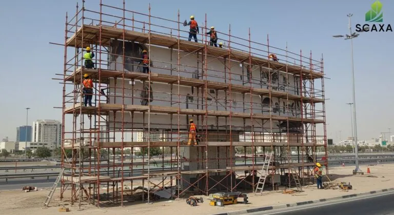 Scaffolding for Signboards