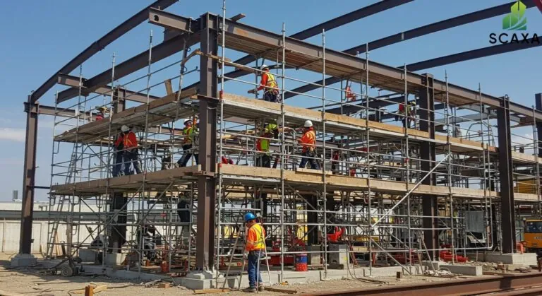 Scaffolding for Steel Structural Contracting UAE