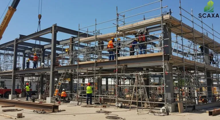 Scaffolding for Steel Structural Contracting UAE