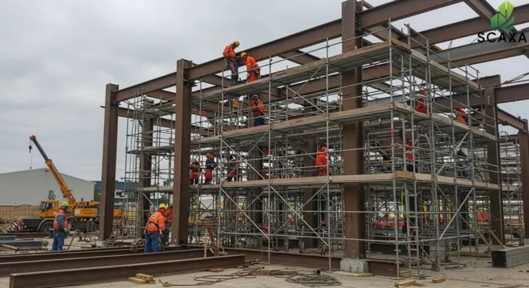 Scaffolding for Steel Structural Contracting UAE