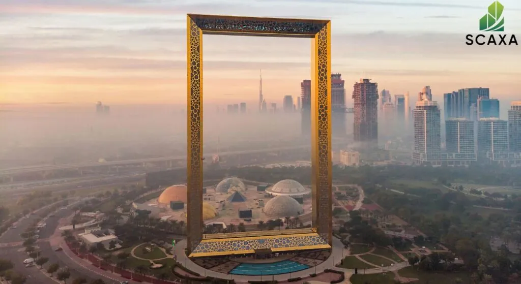 Dubai Frame in Dubai