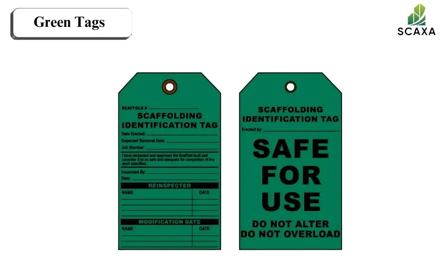 Green Tags