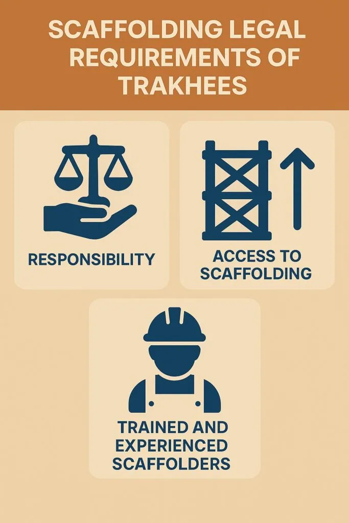 Scaffolding Legal Requirements of Trakhees
