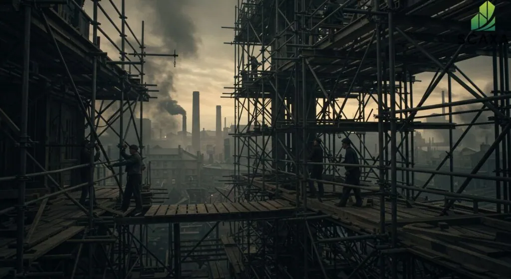 Steel Scaffolding during the Industrial Revolution