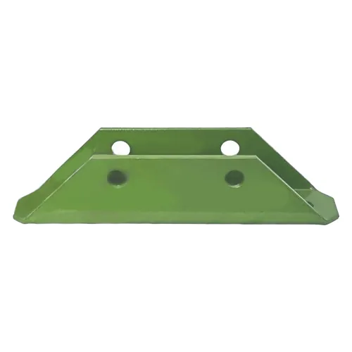 Combination Plate made of galvanized steel, featuring a green finish, designed for use in Doka and Peri formwork systems in concrete construction.