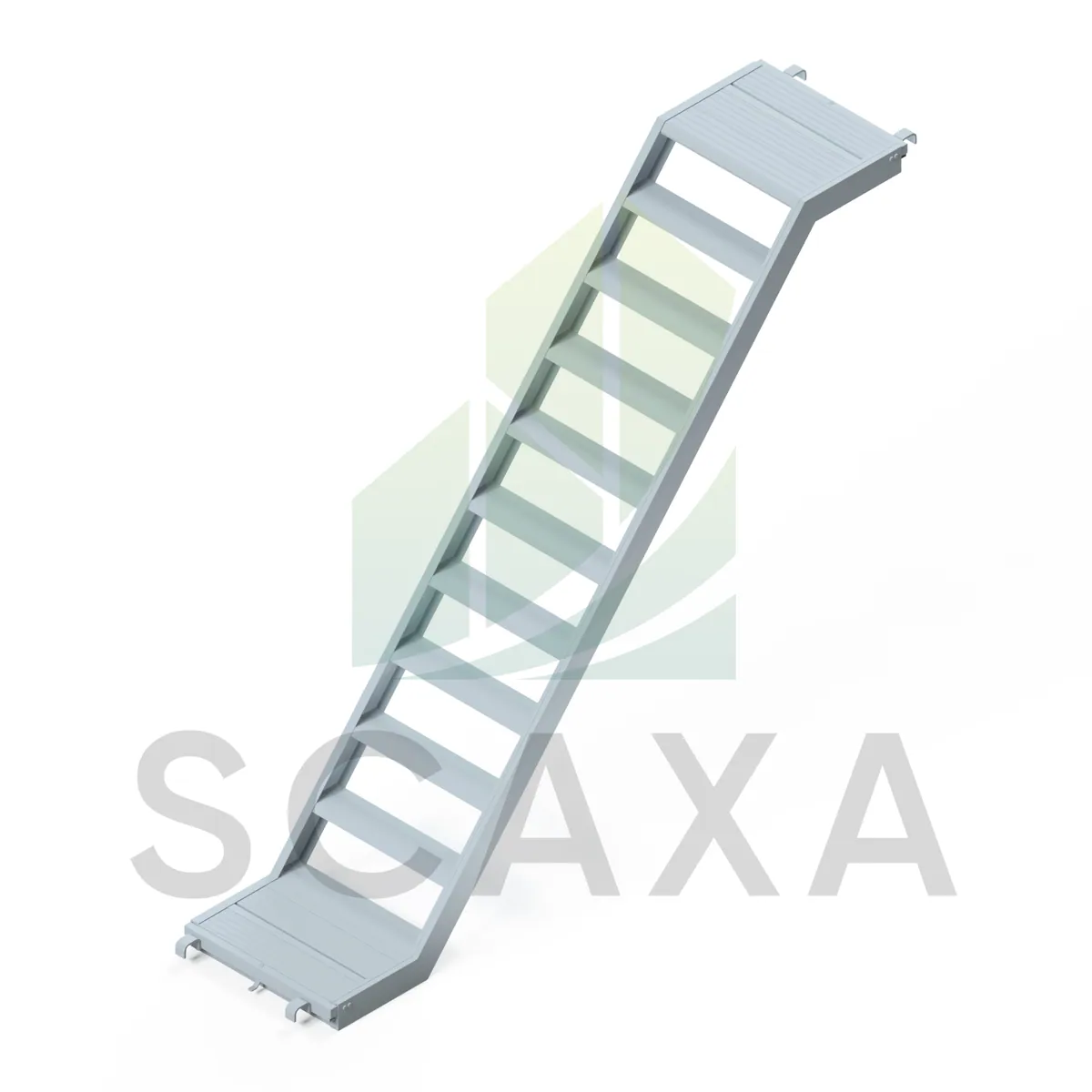 steel staircase