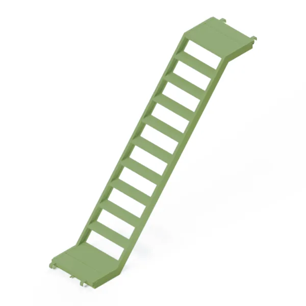 steel staircase