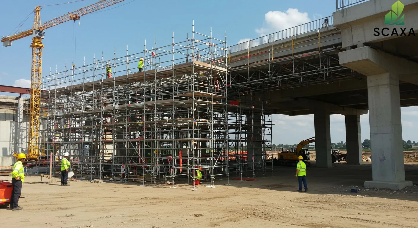 Rental of Cuplock Steel Scaffolding in UAE
