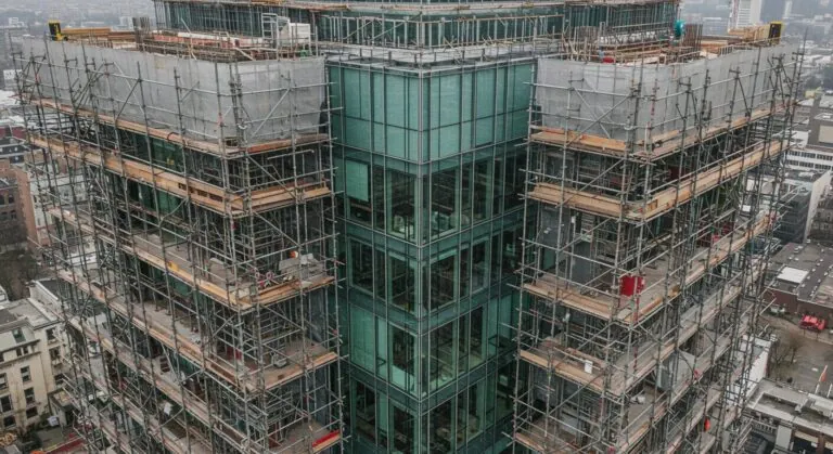 SCAXA scaffolding service project in the UAE