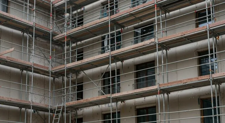 SCAXA scaffolding service project in the UAE