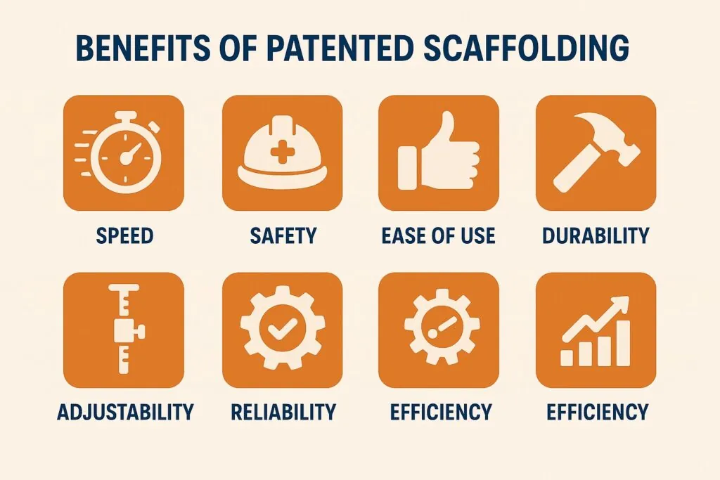 benefits of Patented Scaffolding