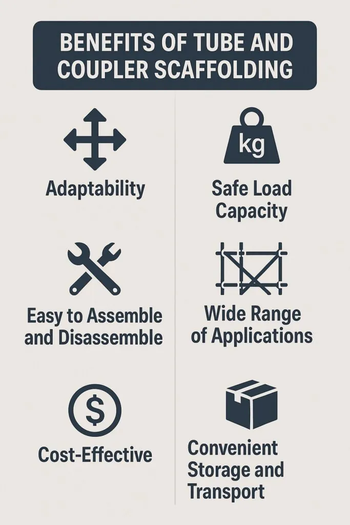 Benefits of Tube and Coupler Scaffolding