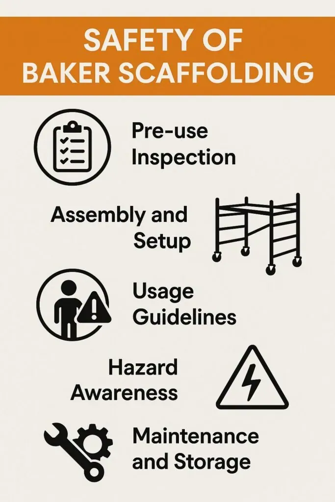 Safety Checklist for Baker Scaffolding