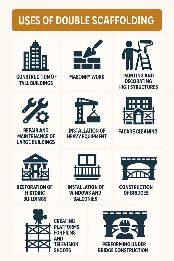 Uses of Double Scaffolding