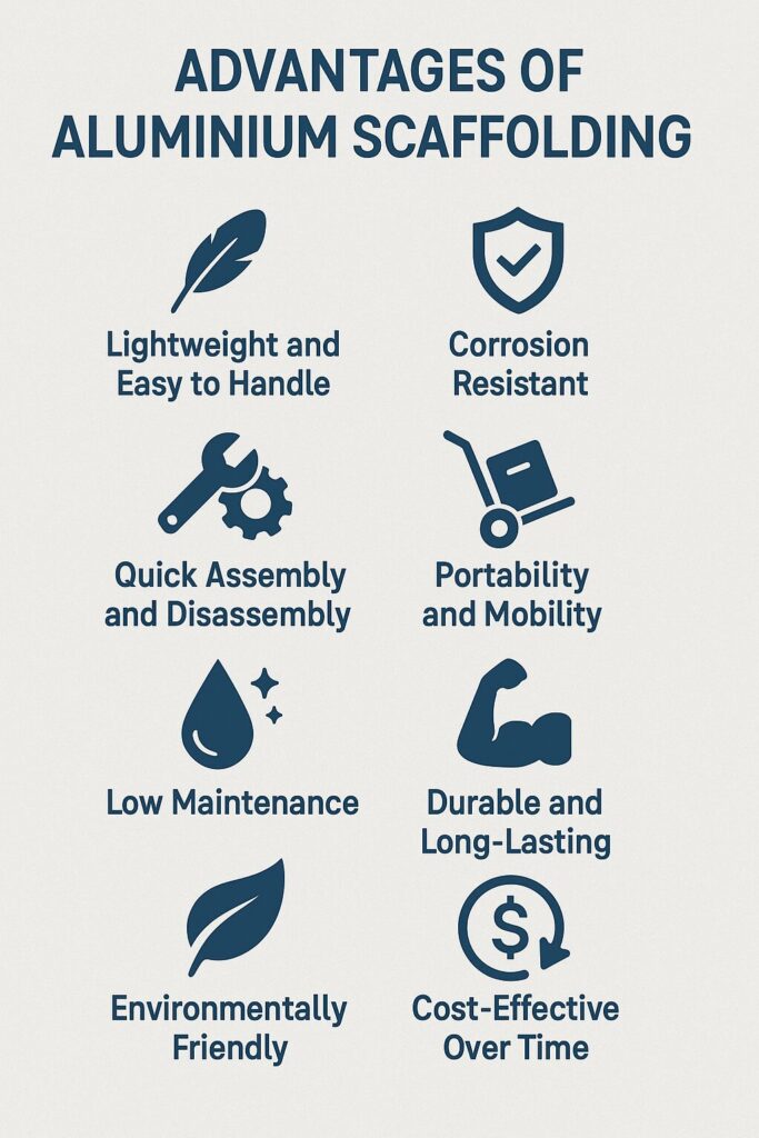 Advantages of Aluminium Scaffolding​