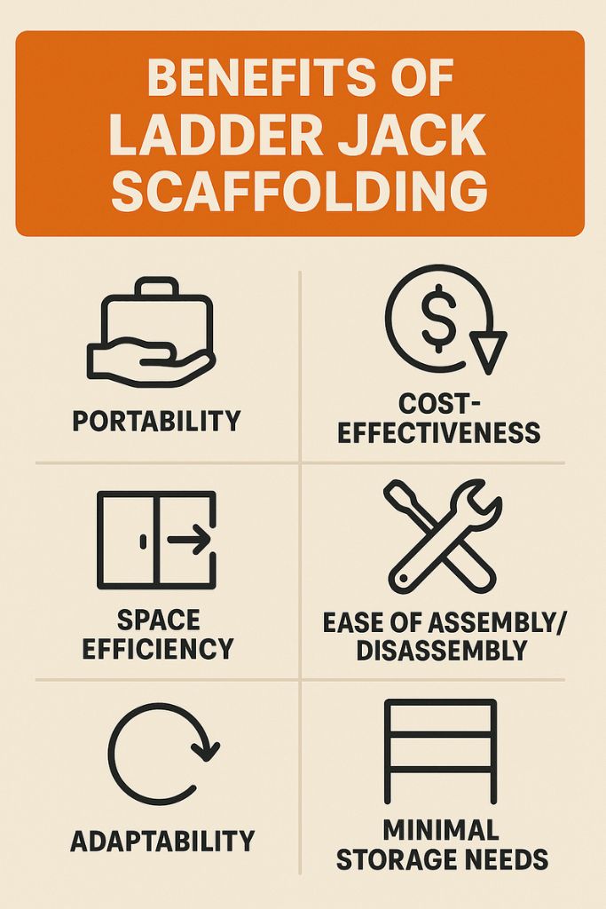 Benefits of Ladder Jack Scaffolding