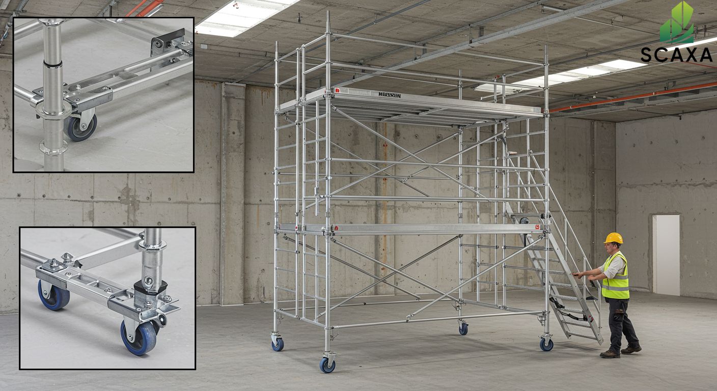 Mobile ScaffoldingStairway Access Tower
