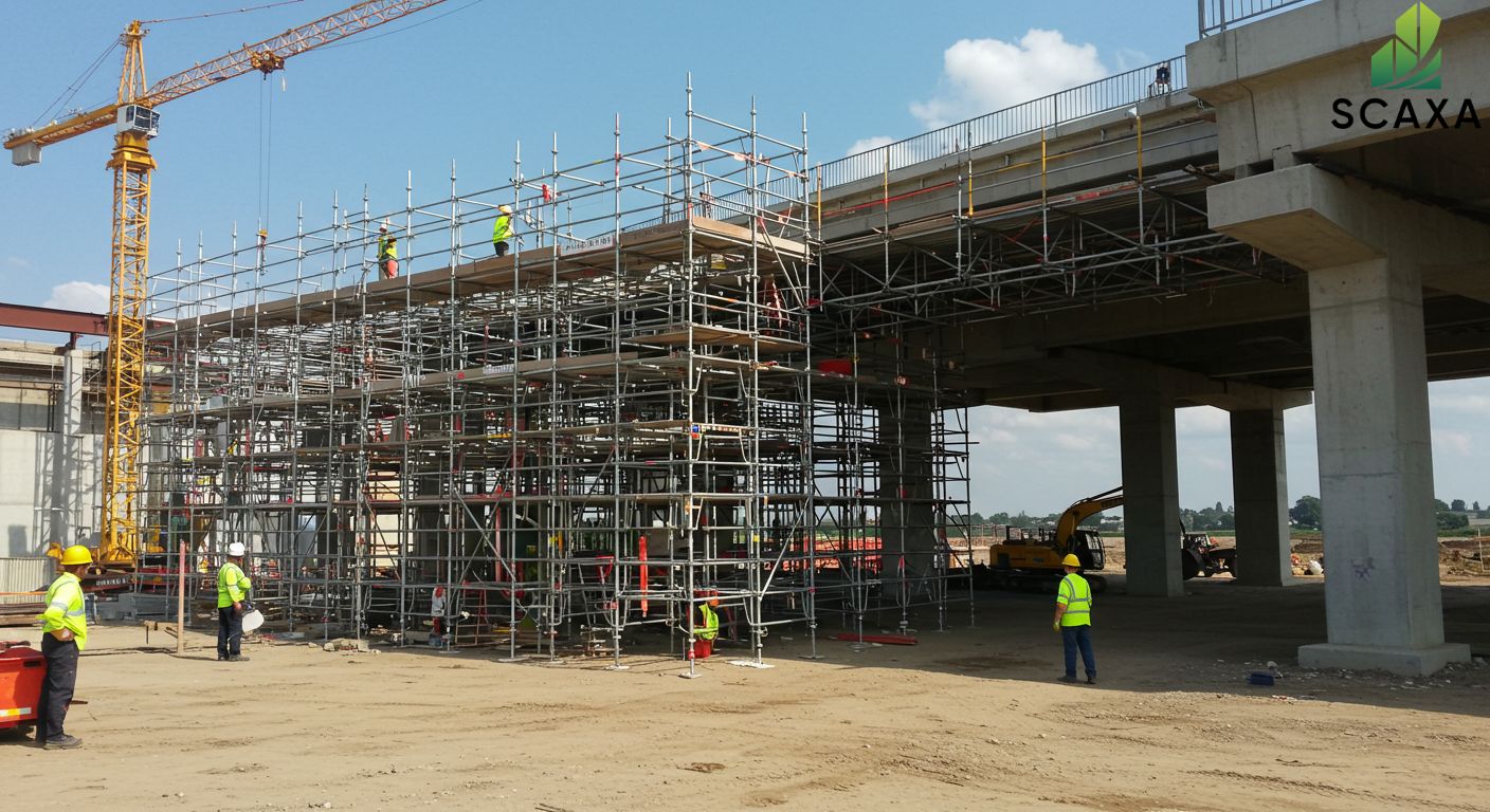 Rental of Cuplock Steel Scaffolding in UAE
