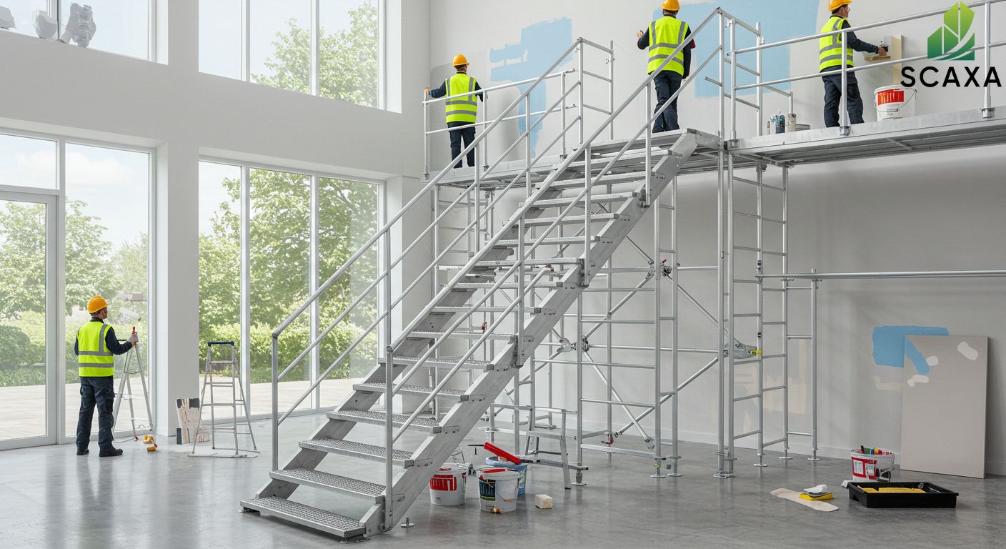 Staircase Scaffolding