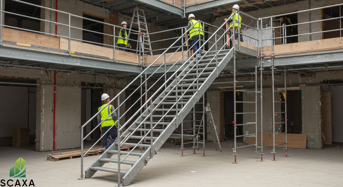 Staircase Scaffolding