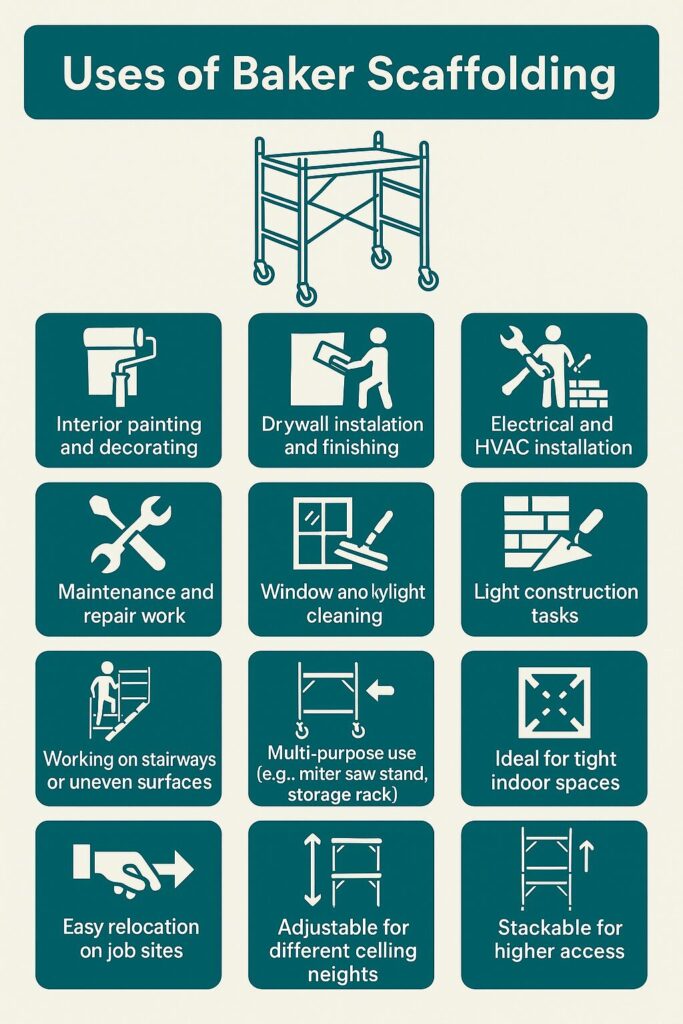 Uses of Baker Scaffolding​